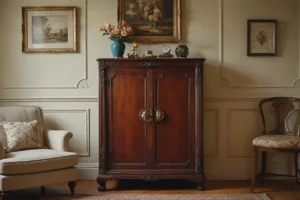 Sejf meblowy jako element wystroju wnętrza.