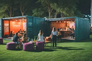 Kontenery biurowe w eventach i festiwalach