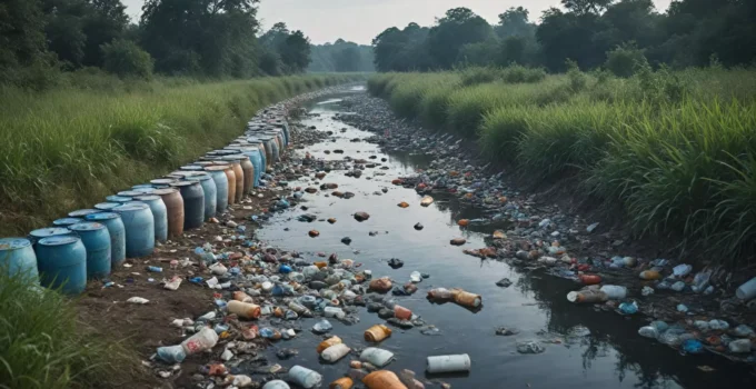 Zagrożenia środowiskowe wynikające z nieprawidłowej utylizacji